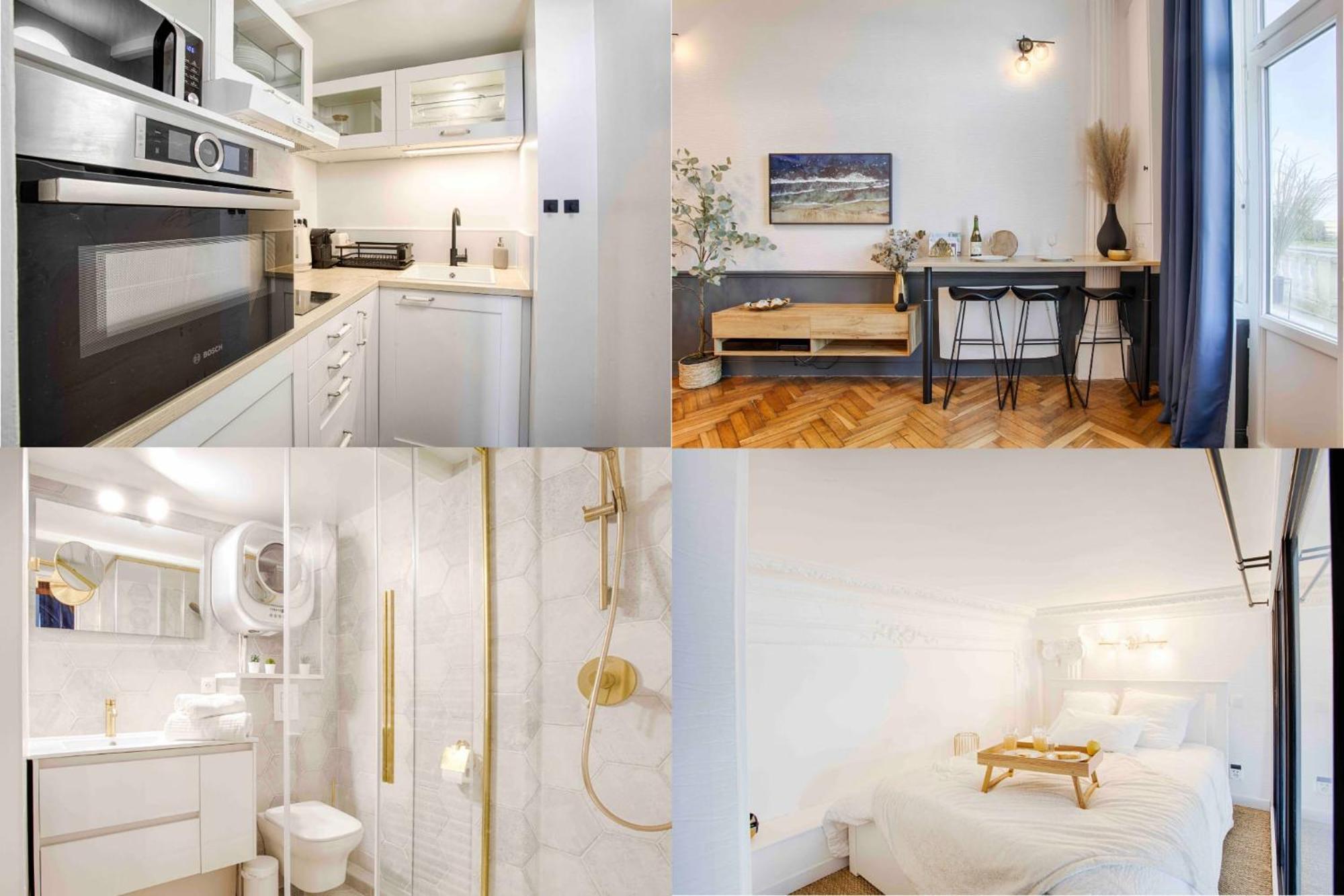 Welc'Home In Houlgate - Vue Et Acces Direct Sur Mer Экстерьер фото